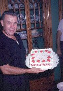 S0885 Bud Putnam with birthday cake